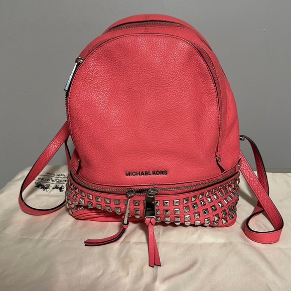 Michael Kors Bags Michael Kors Rhea Studded Backpack Poshmark